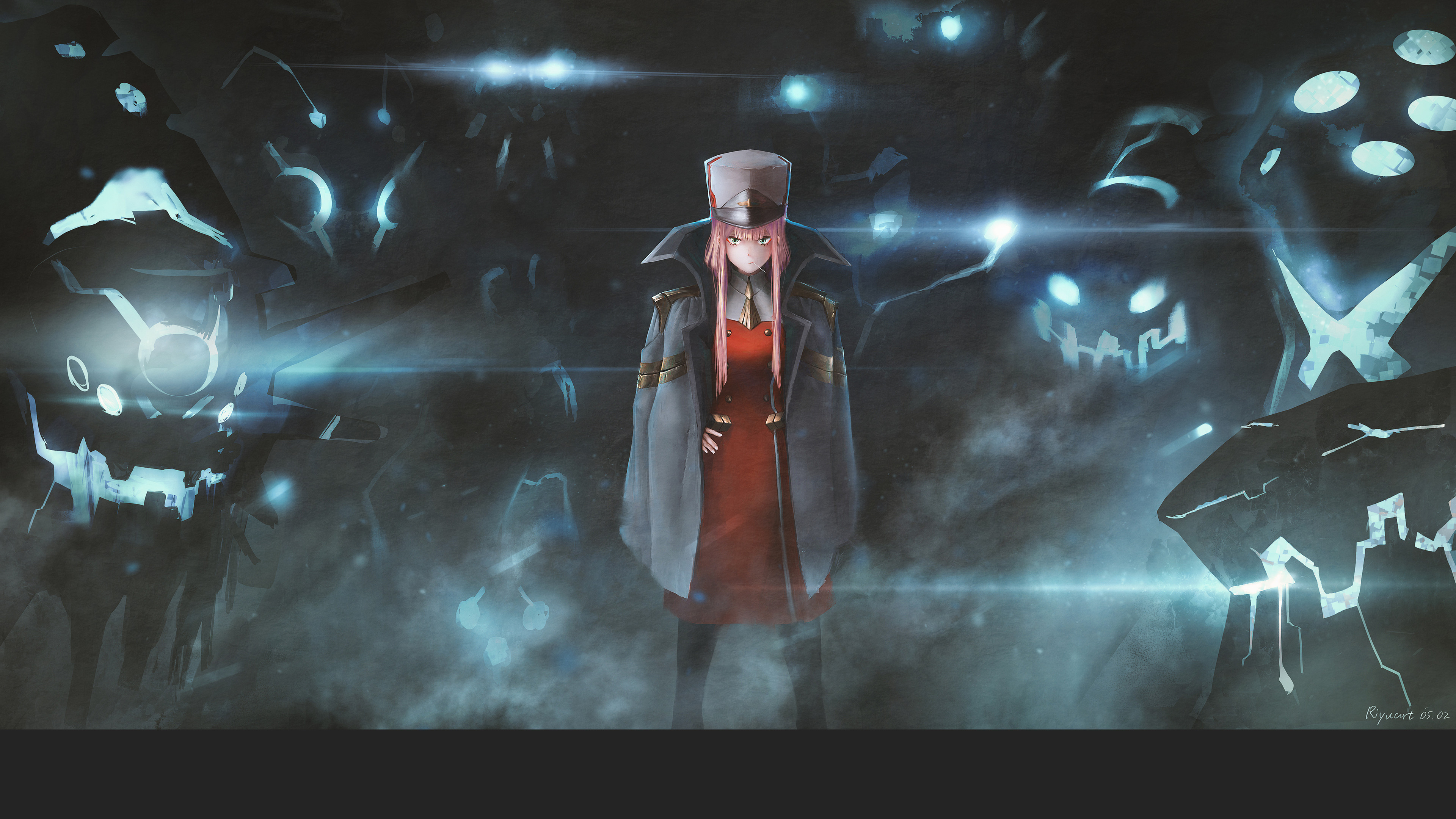 Скачать Обои Zero Two