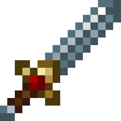 Artstation Vanilla Minecraft Weapons Anthony Marquez