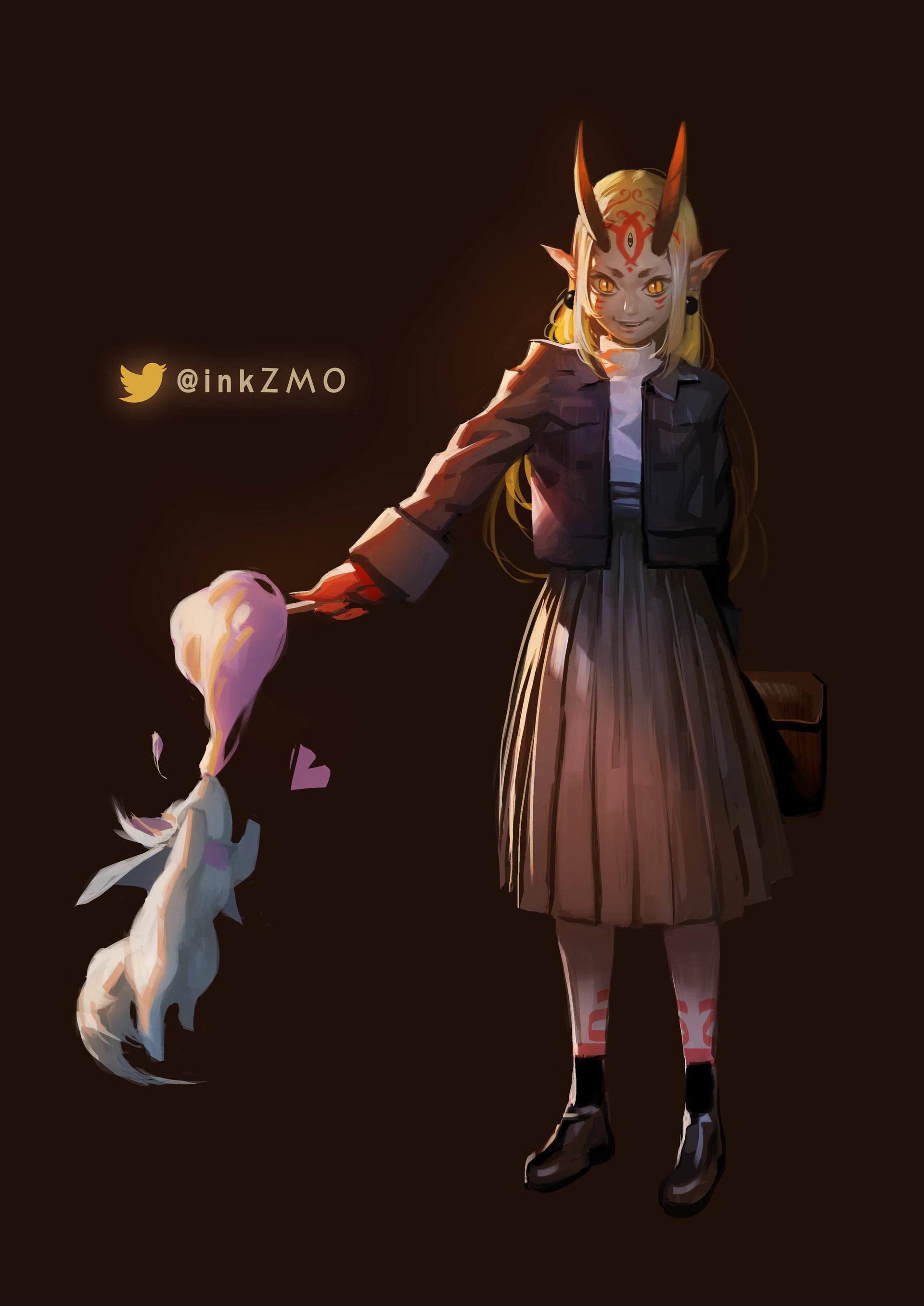 Artstation 茨木童子と綿菓子 Fgo 周墨 Zmo Artstation 茨木童子と綿菓子 Fgo 周墨 Zmo