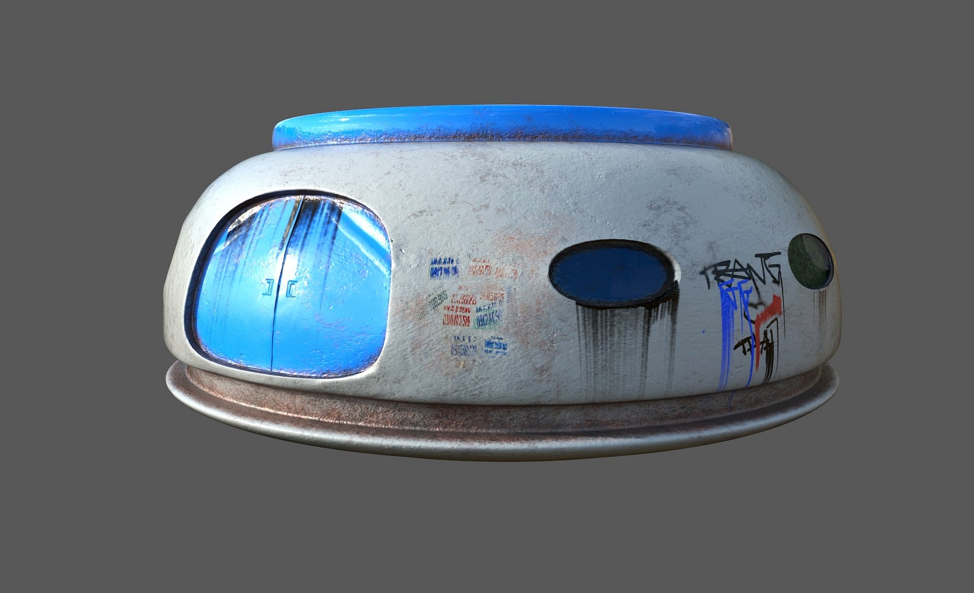 Artstation Flying Capsule House Kiisaku Kiisaku