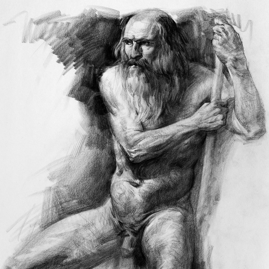 Artstation Old Figure Drawing Stan Prokopenko