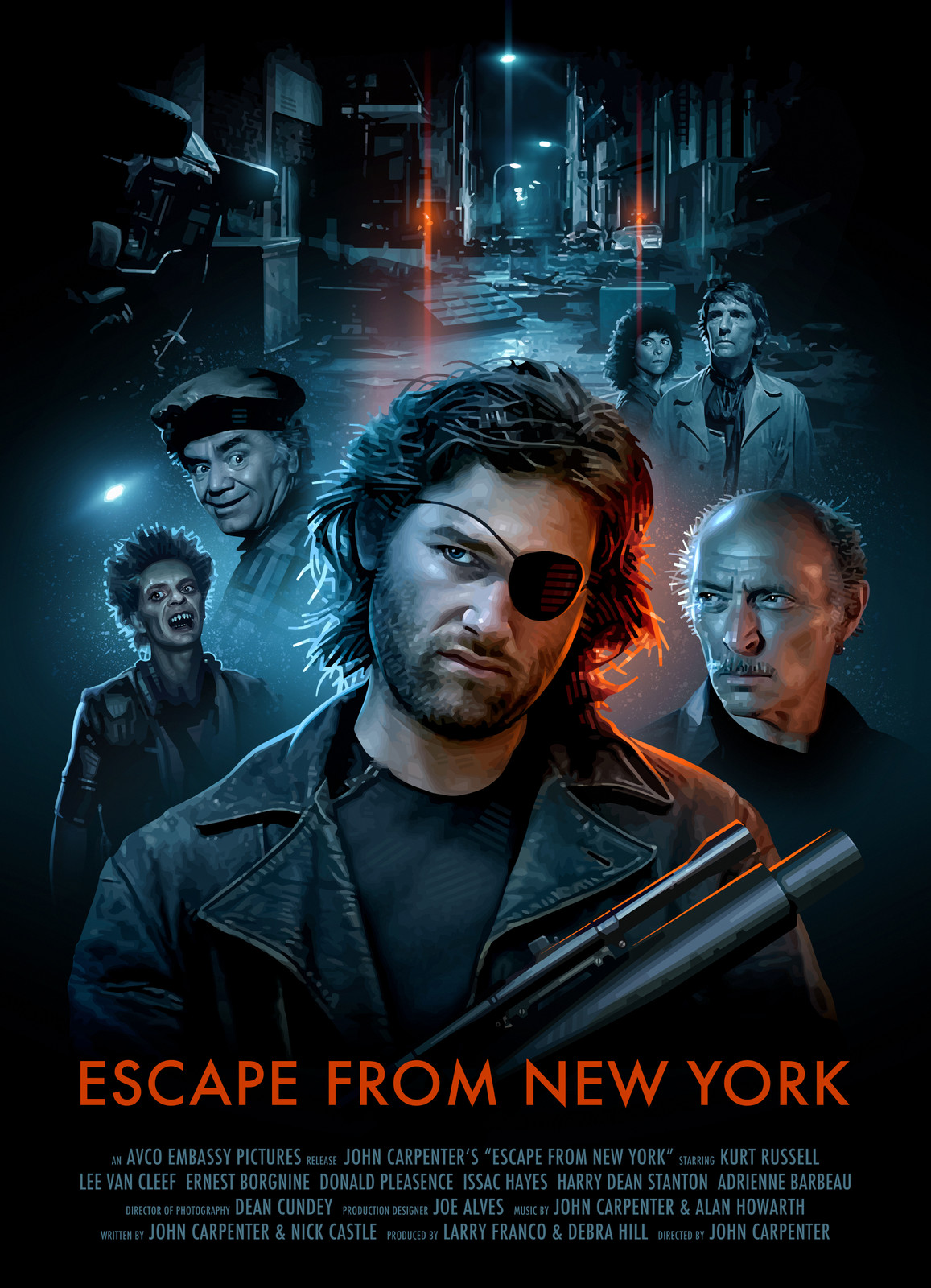 Escape from New York Poster