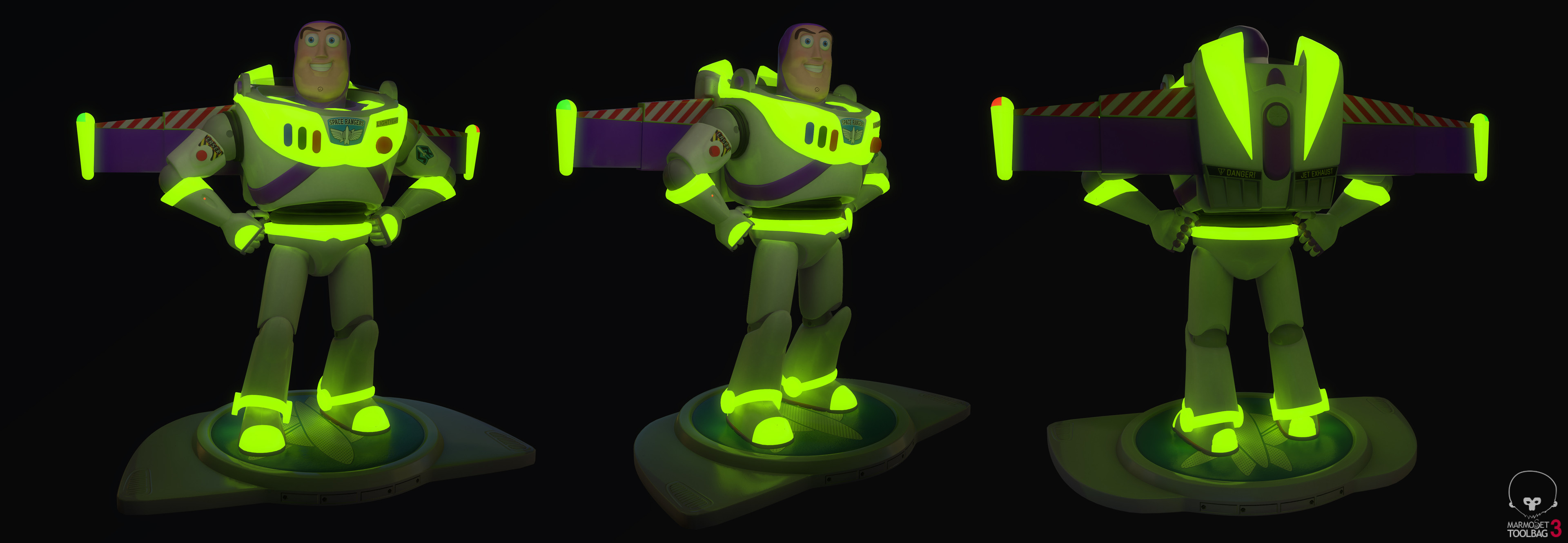 Glow in the dark 