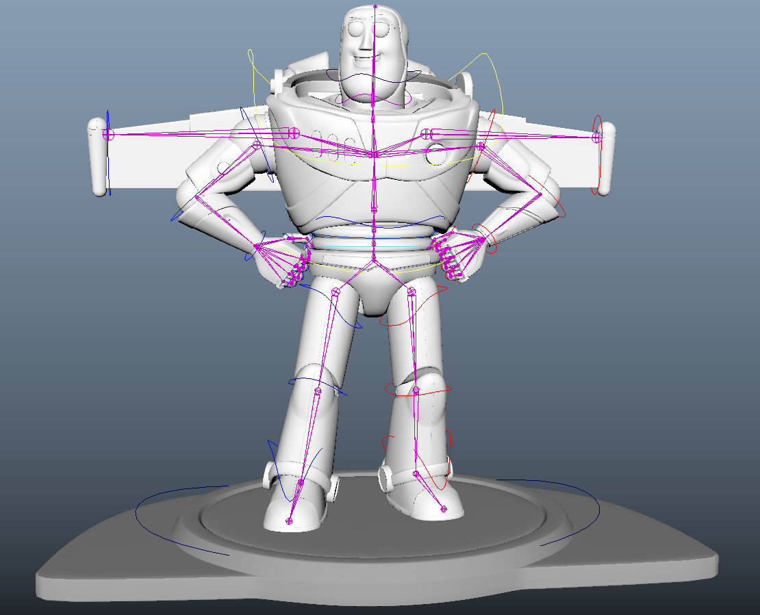 Using my rig to pose 
