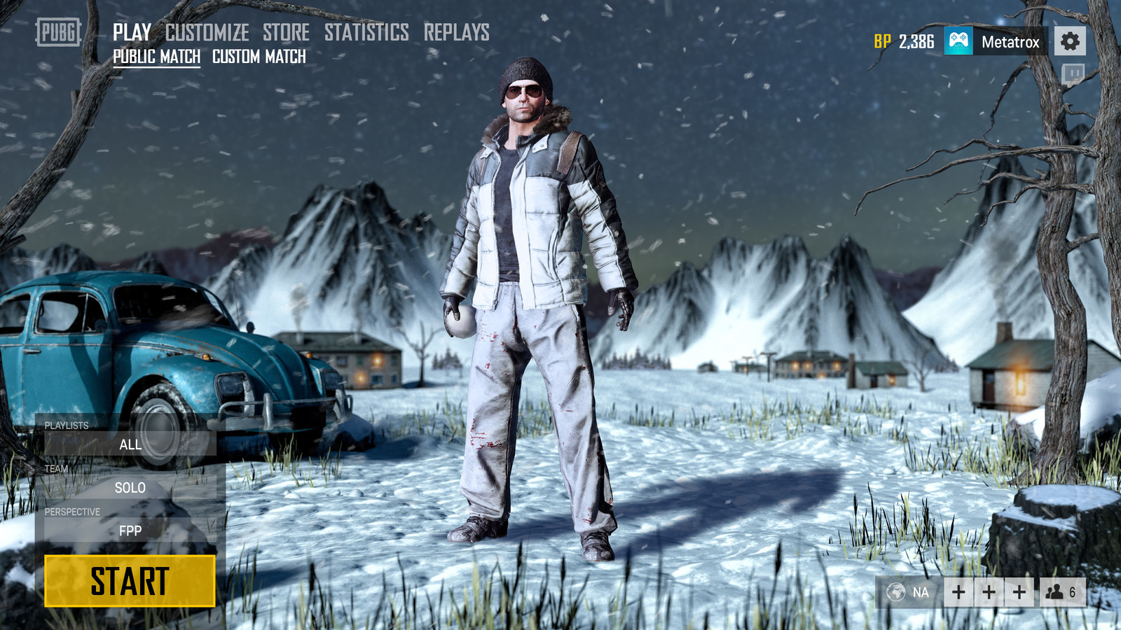 Snow Lobby -PUBG