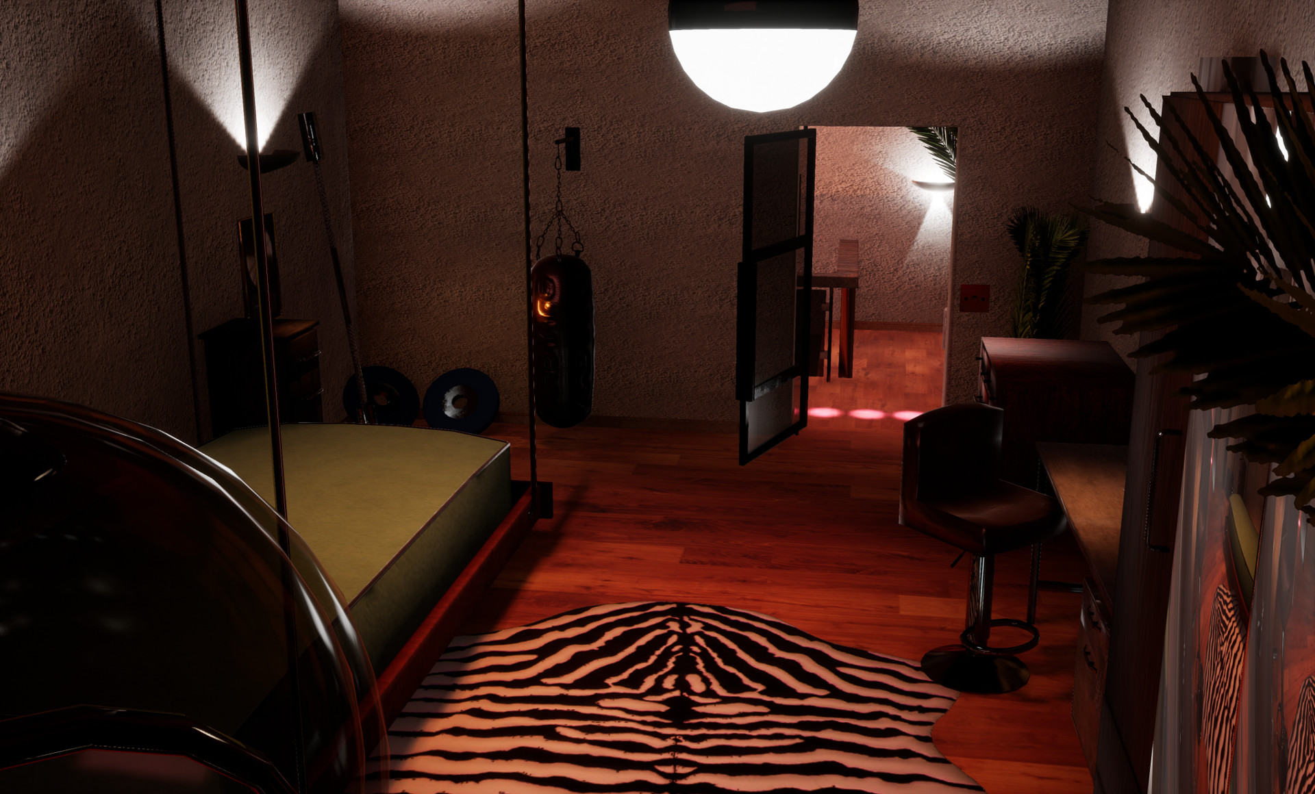 Lawrence Oga Ojiji Renewable African Themed House Bedroom 2