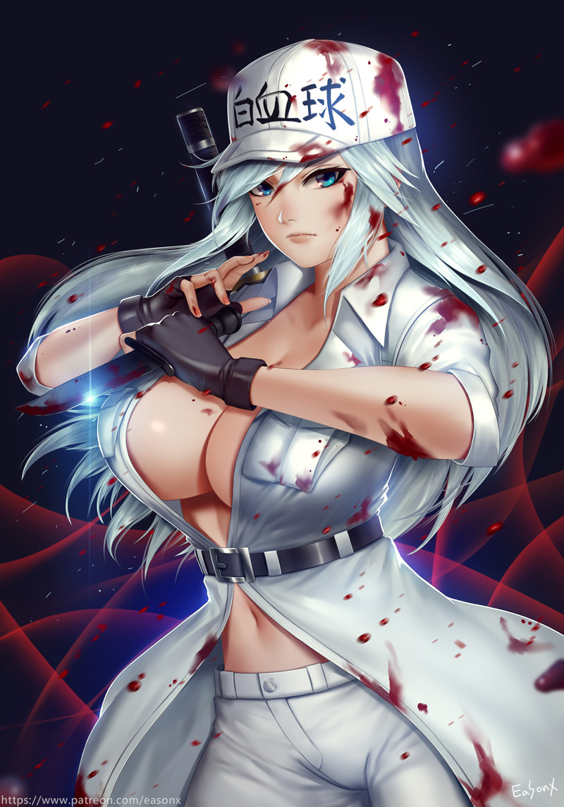 Cells at Work  White Blood Cell 白血球 XEARO  Illustrations ART street