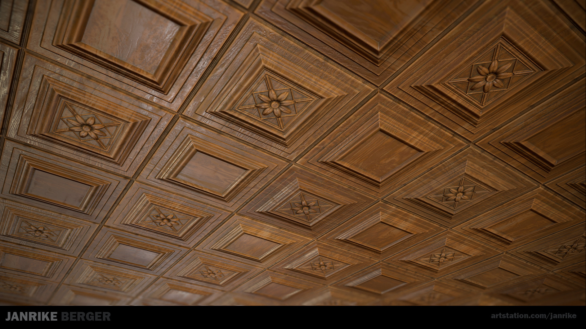 Janrike Berger Wooden Ceiling