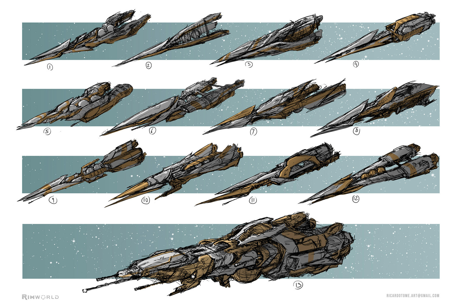 Rimworld - Spaceship Designs Pt.2