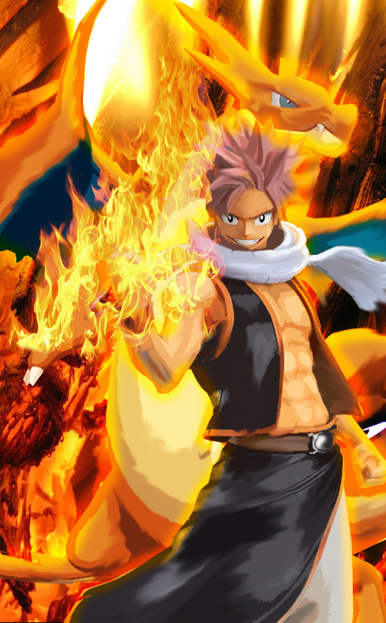 Artstation Fairy Tail X Pokemon Digital Painting Hemesh Patel