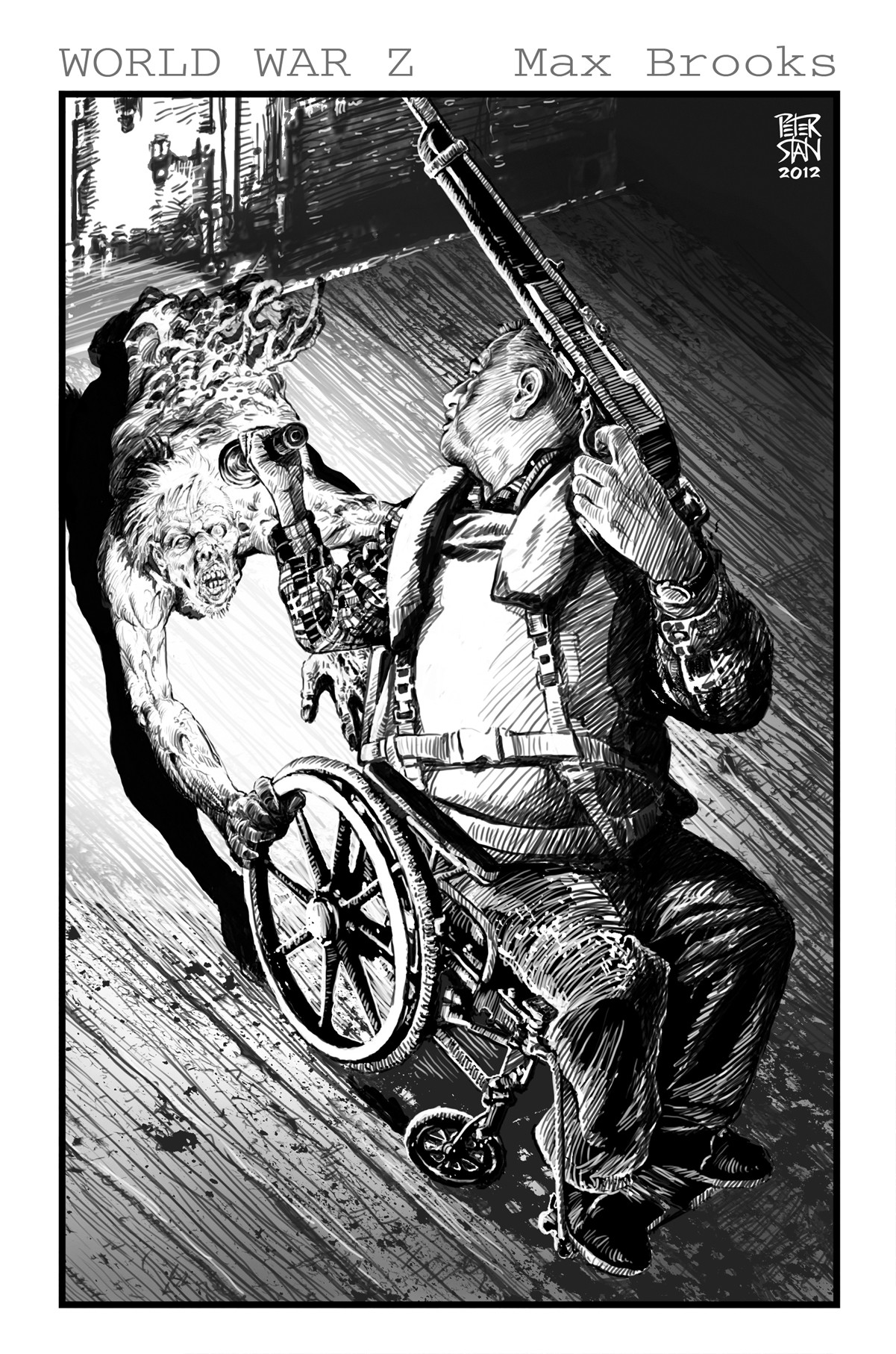 Artstation World War Z Peter Stanimirov