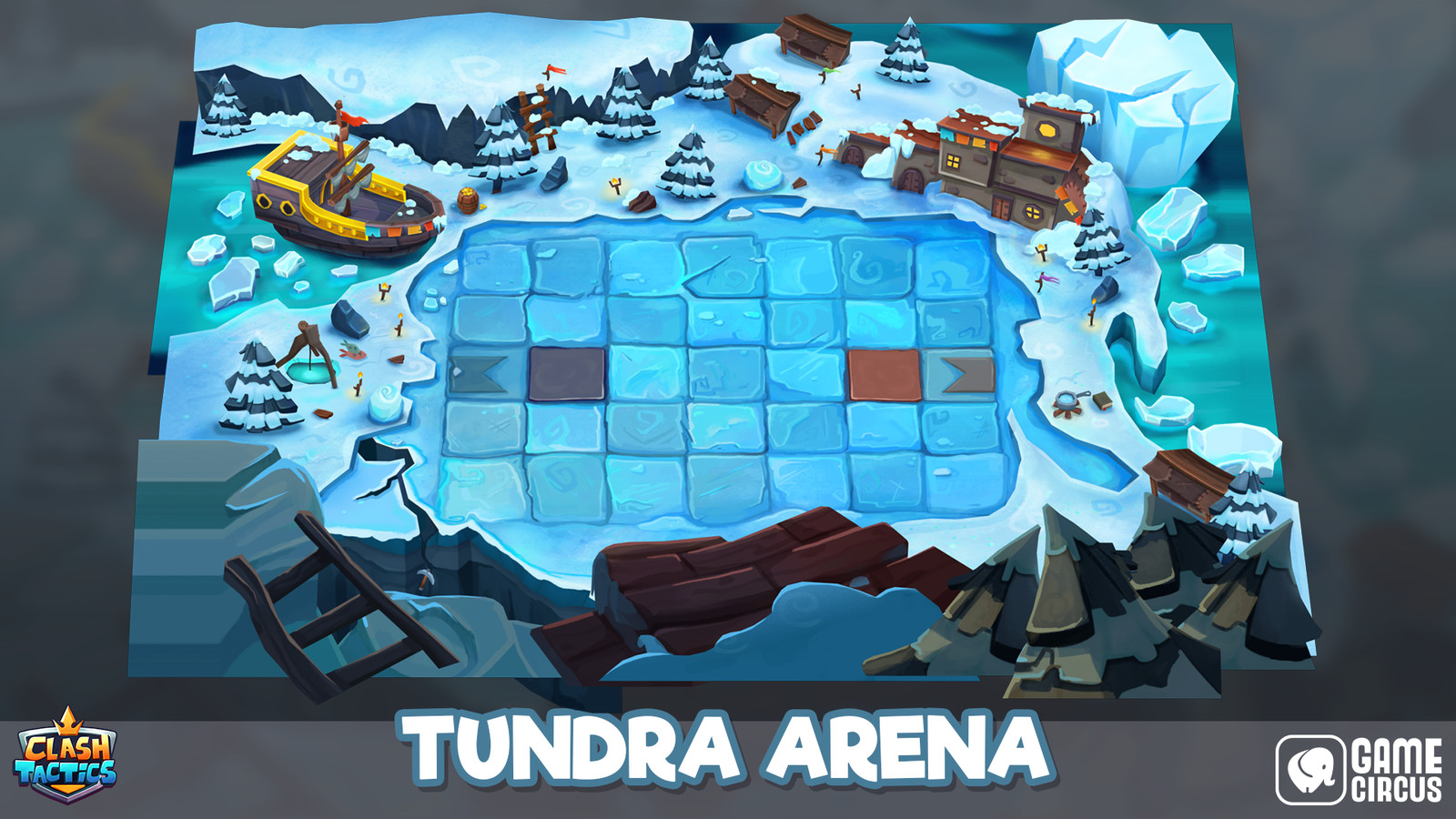 Clash Tactics: Tundra Arena