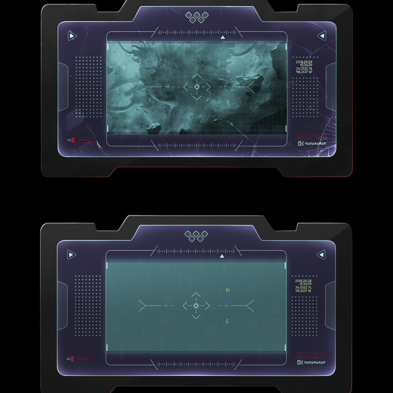 Space Tablet FUI