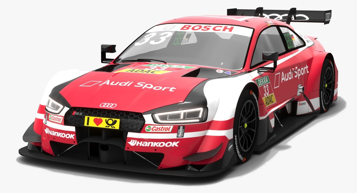 OpticalDreamSoft - Audi RS5 DTM #33 Rene Rast Season 2018 3D model