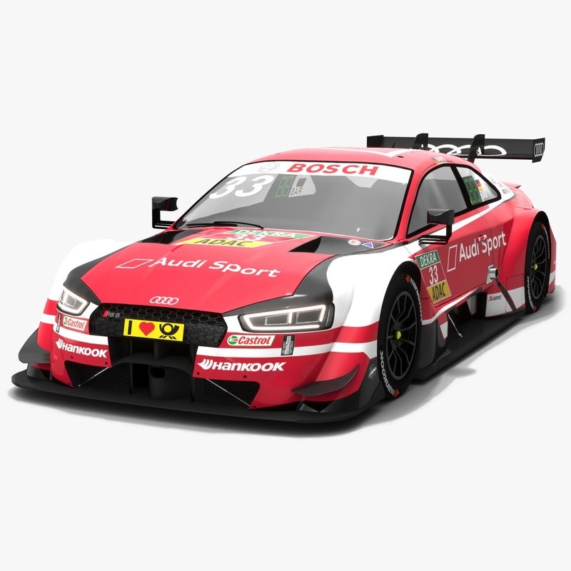OpticalDreamSoft - Audi RS5 DTM #33 Rene Rast Season 2018 3D model