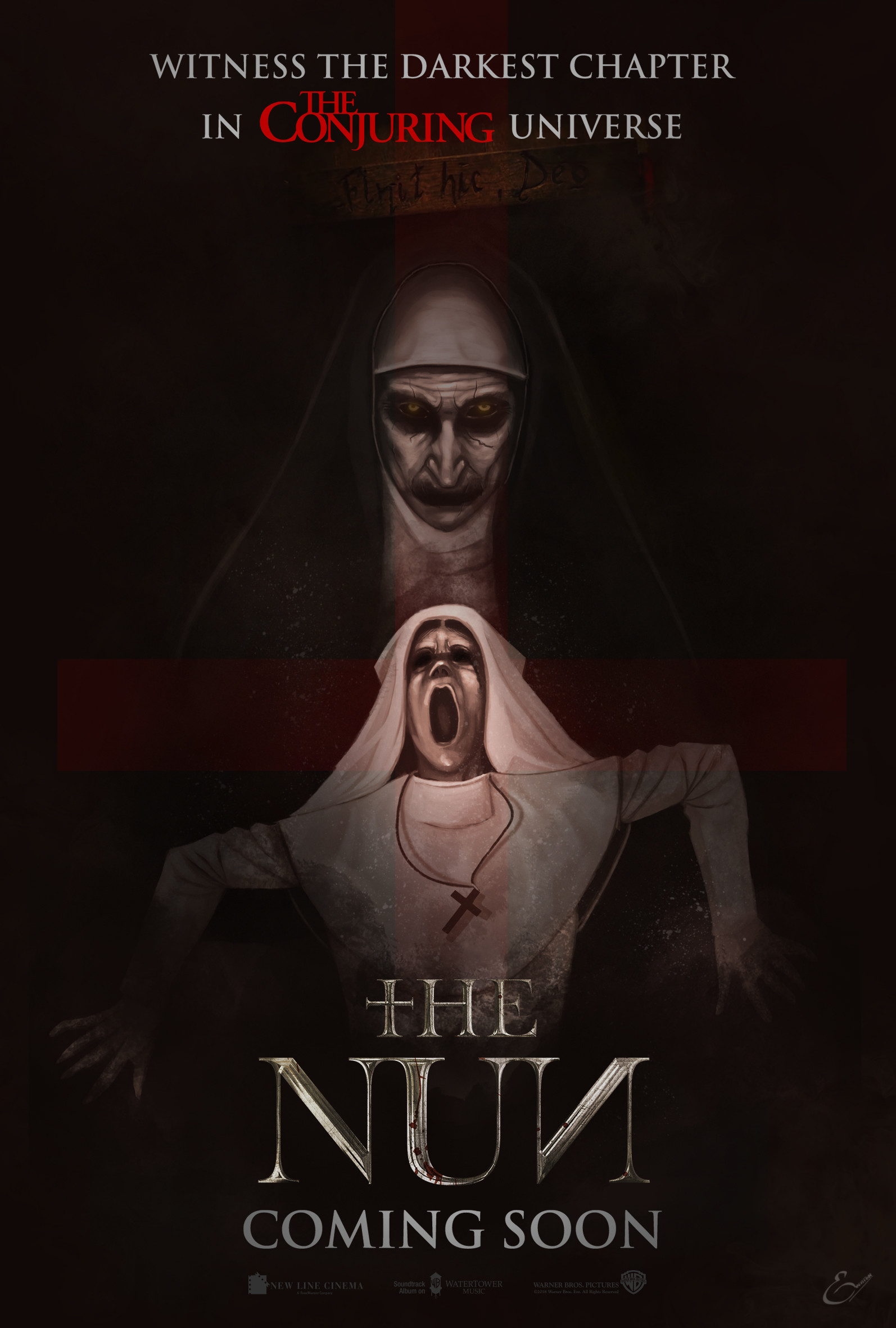 ArtStation - The Nun (illustration)