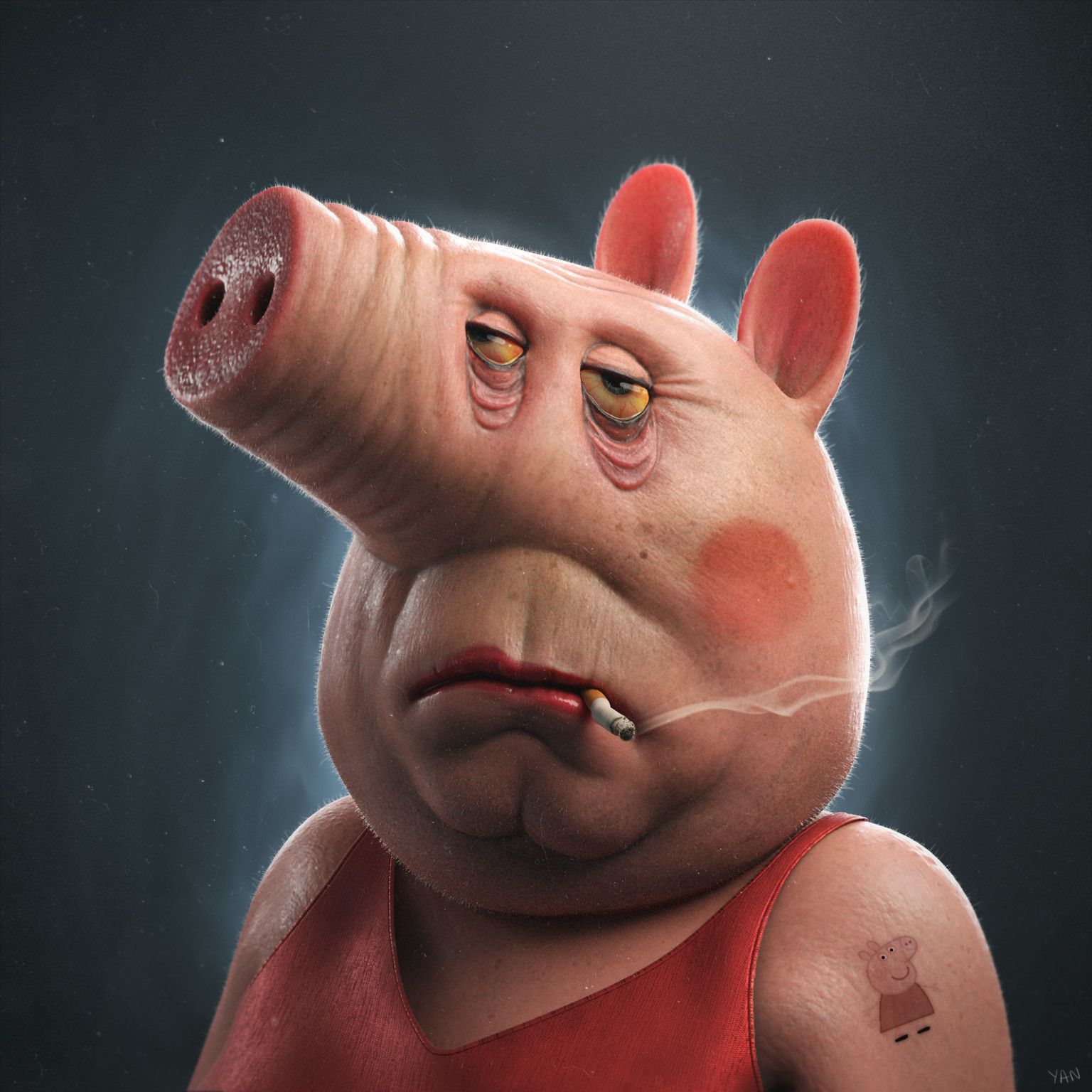 ArtStation - Peppa Pig x Supercell (Part I)