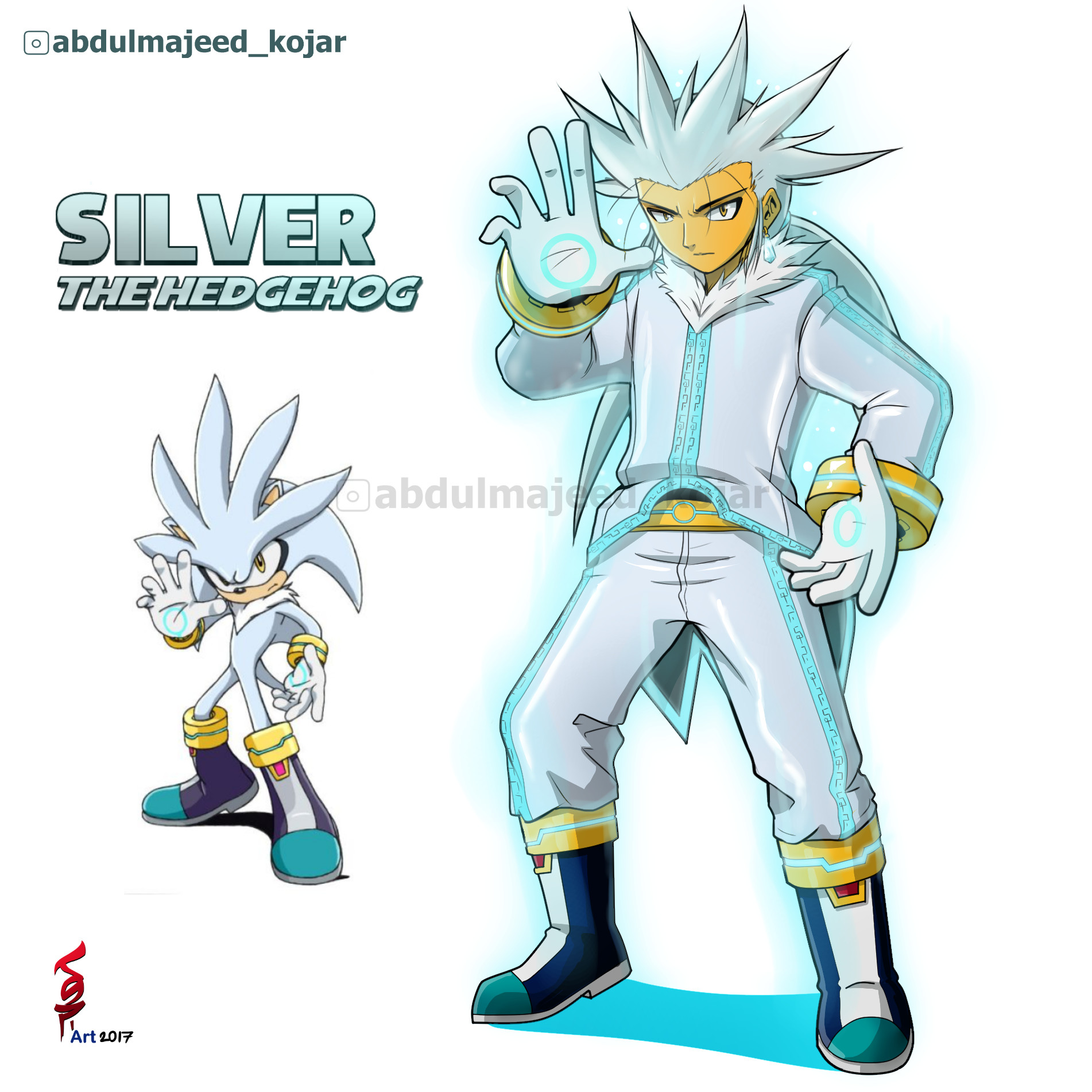 silver the hedgehog human