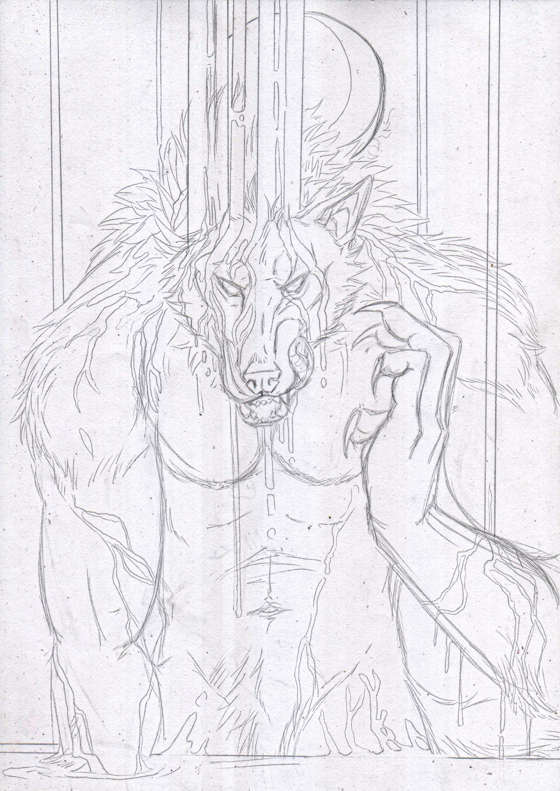 Work in progress - Step 1 (pencil)