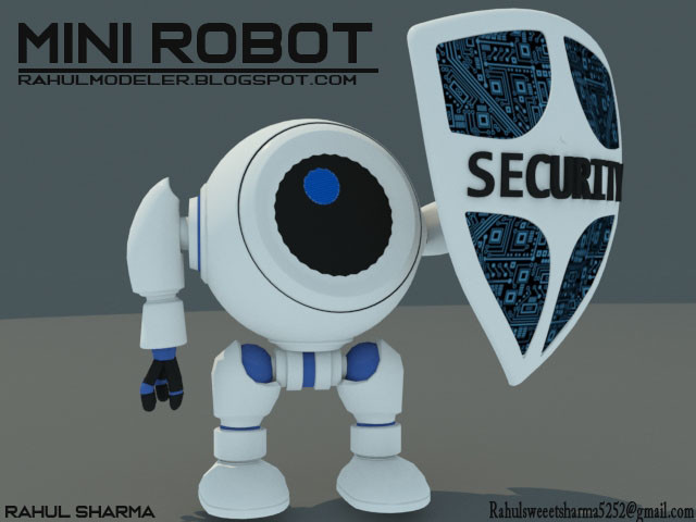 Rahul Sharma Mini Robot Model
