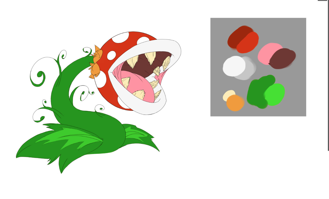 Lay in the flat color and start render