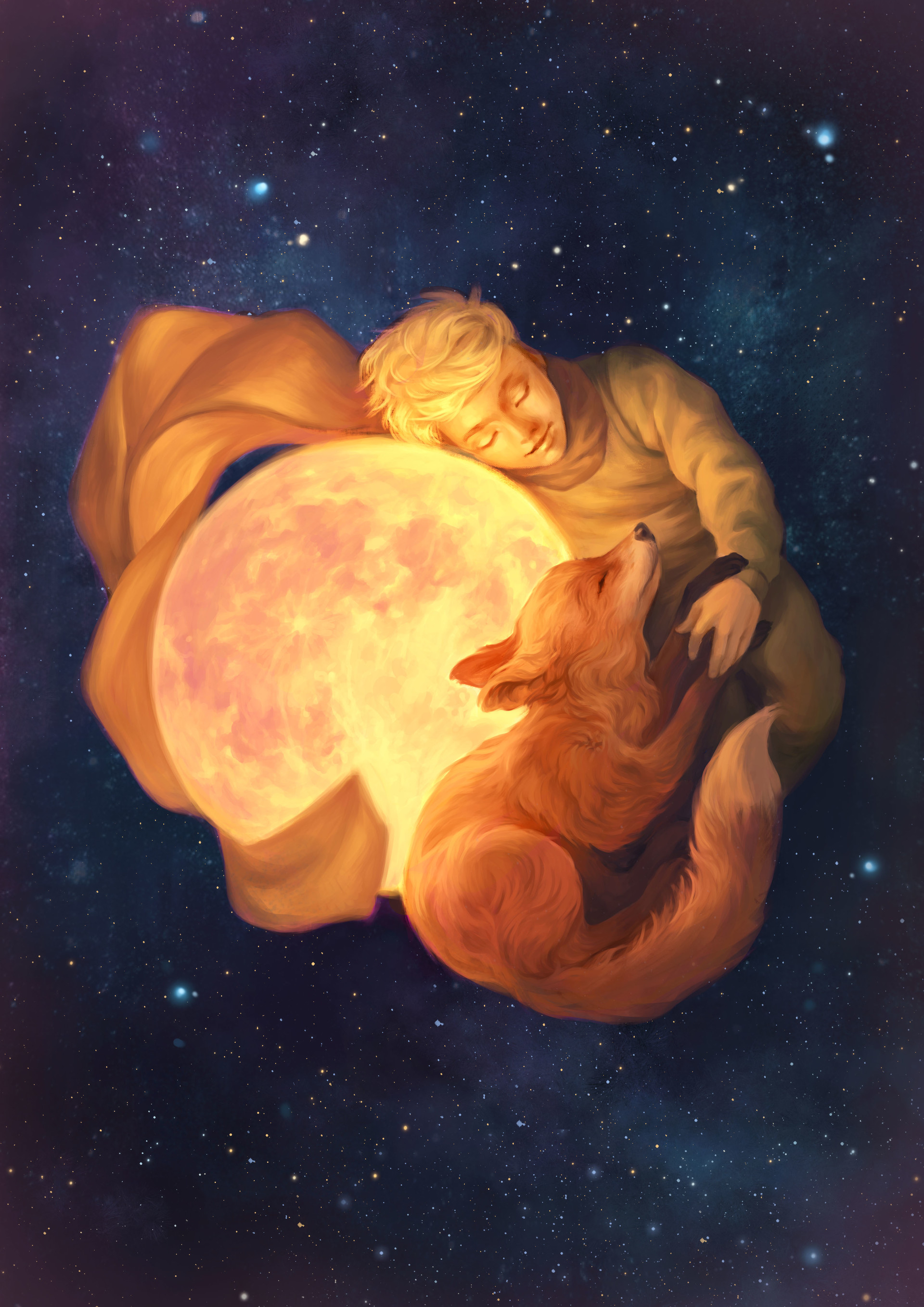 Artstation The Little Prince Alexandra Curte