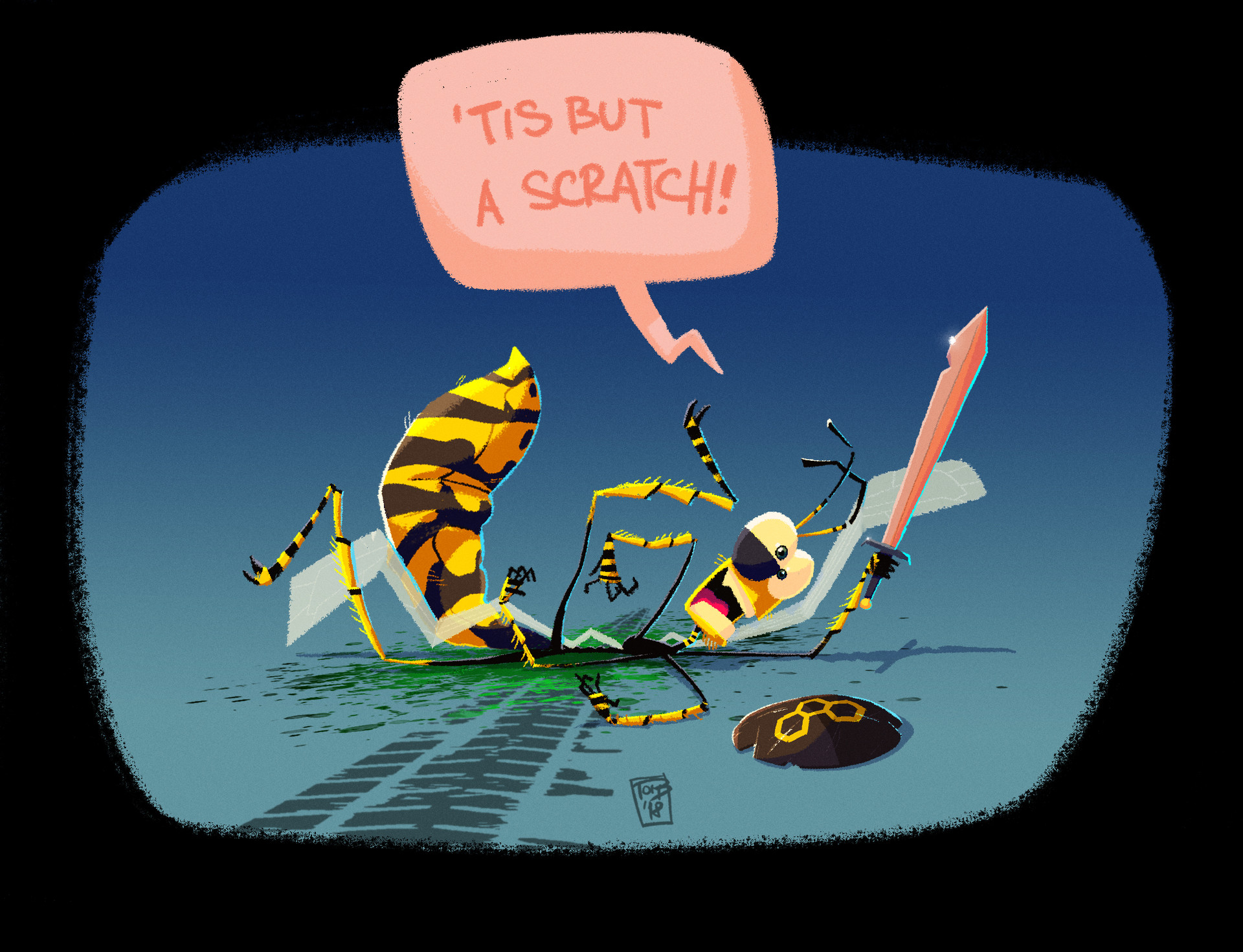 ArtStation - 'Tis but a scratch!