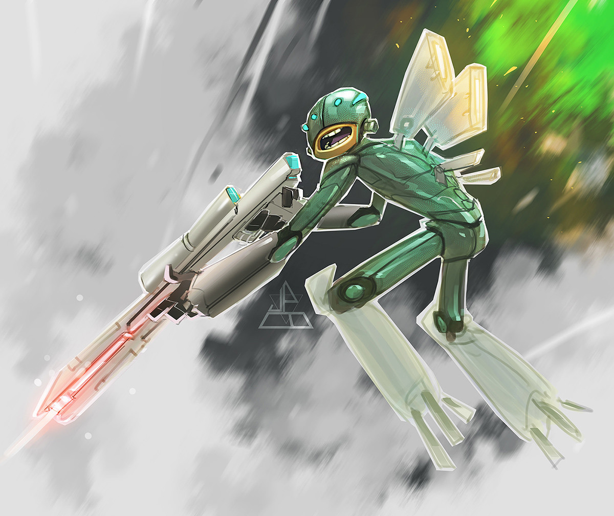 Sniper design for an undeveloped game project.