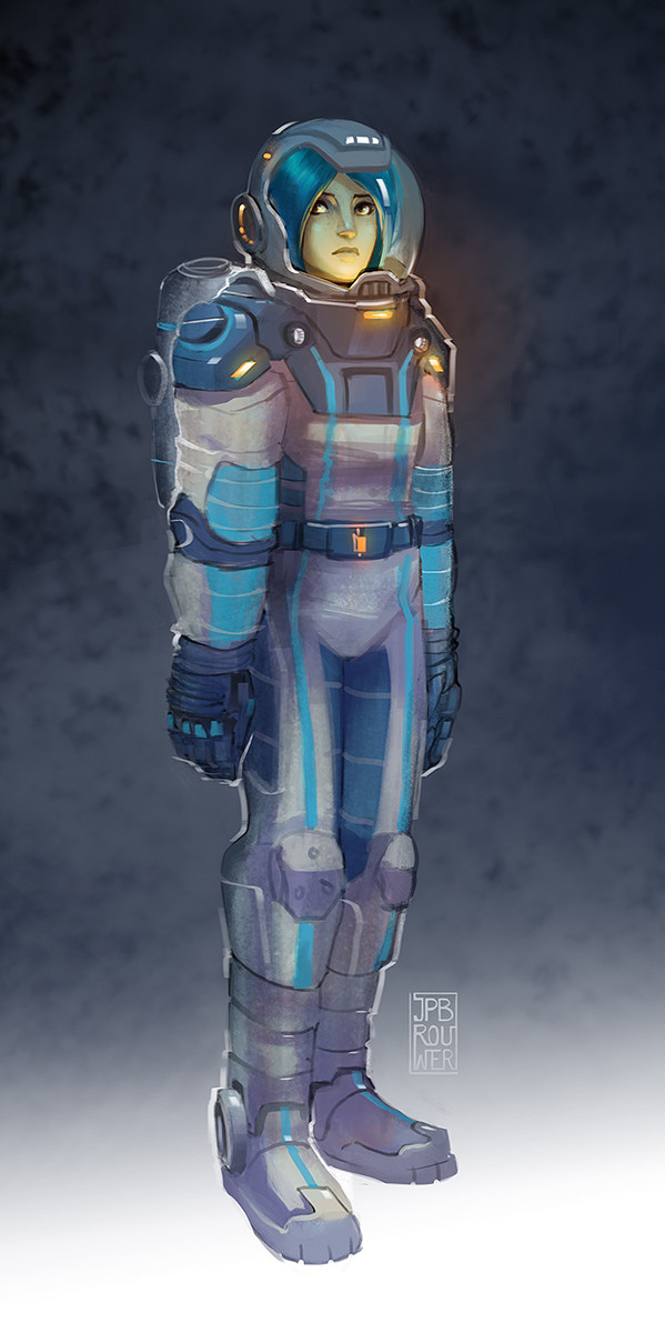 Suit design for a comics/film project.