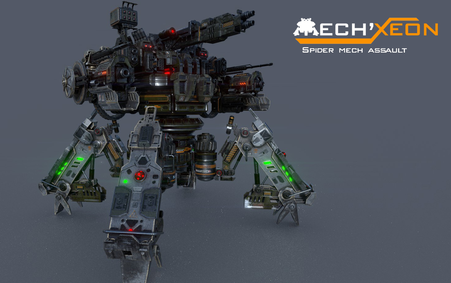 Nour Eldin Atia - Mech'Zeon [Spider mech assault]