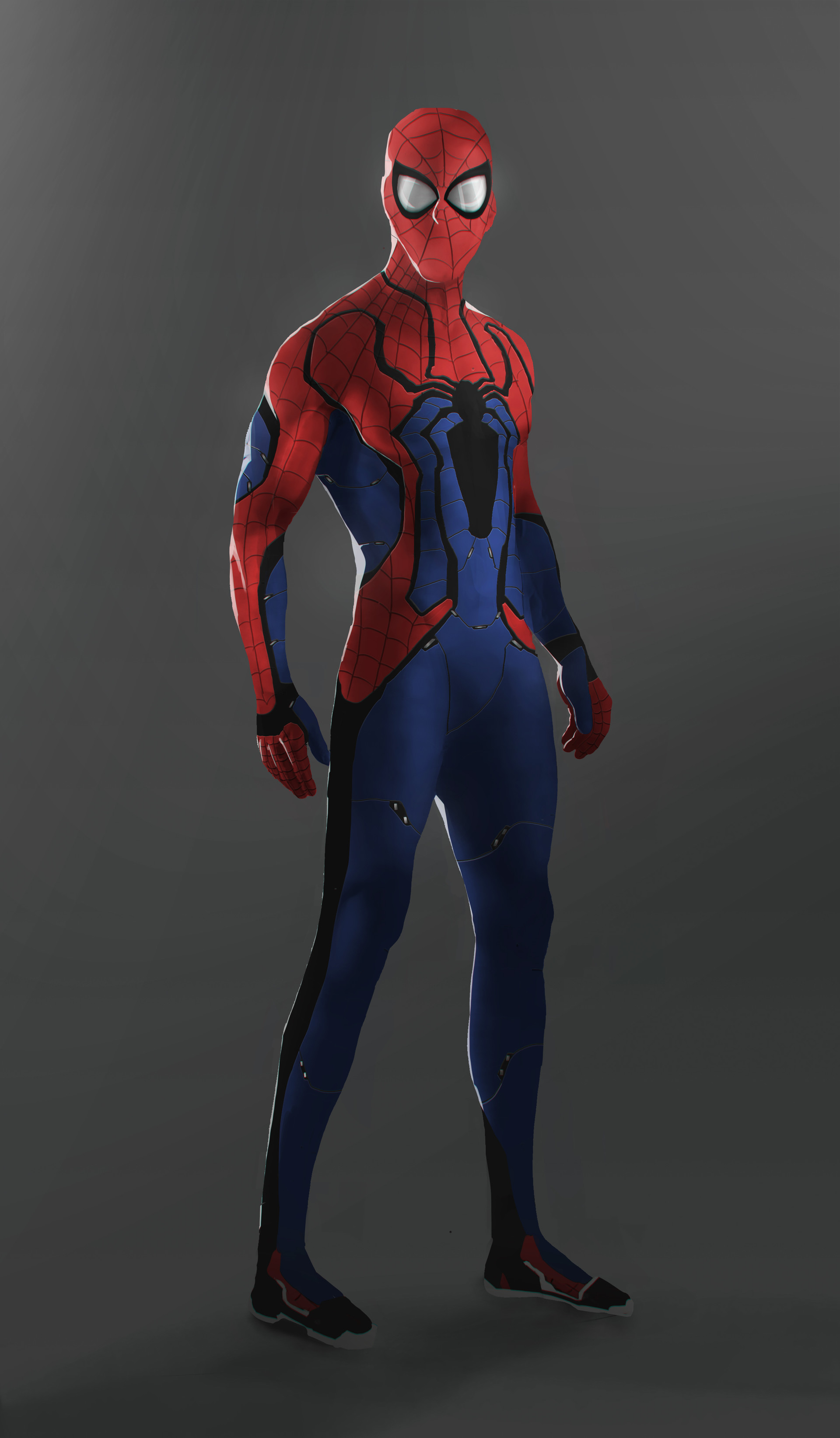 Spider Man Costume Fan Art