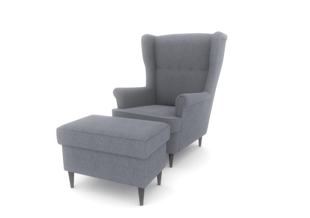Artstation Ikea Strandmon Chair Dusan Lamos