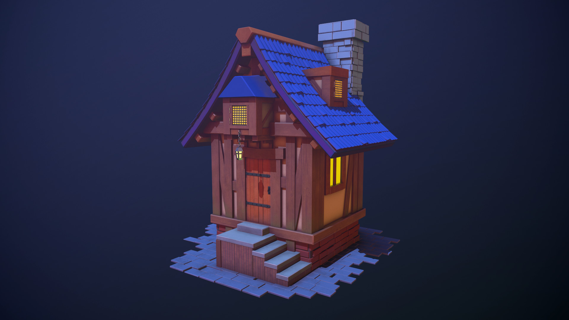 ArtStation - Stylized House
