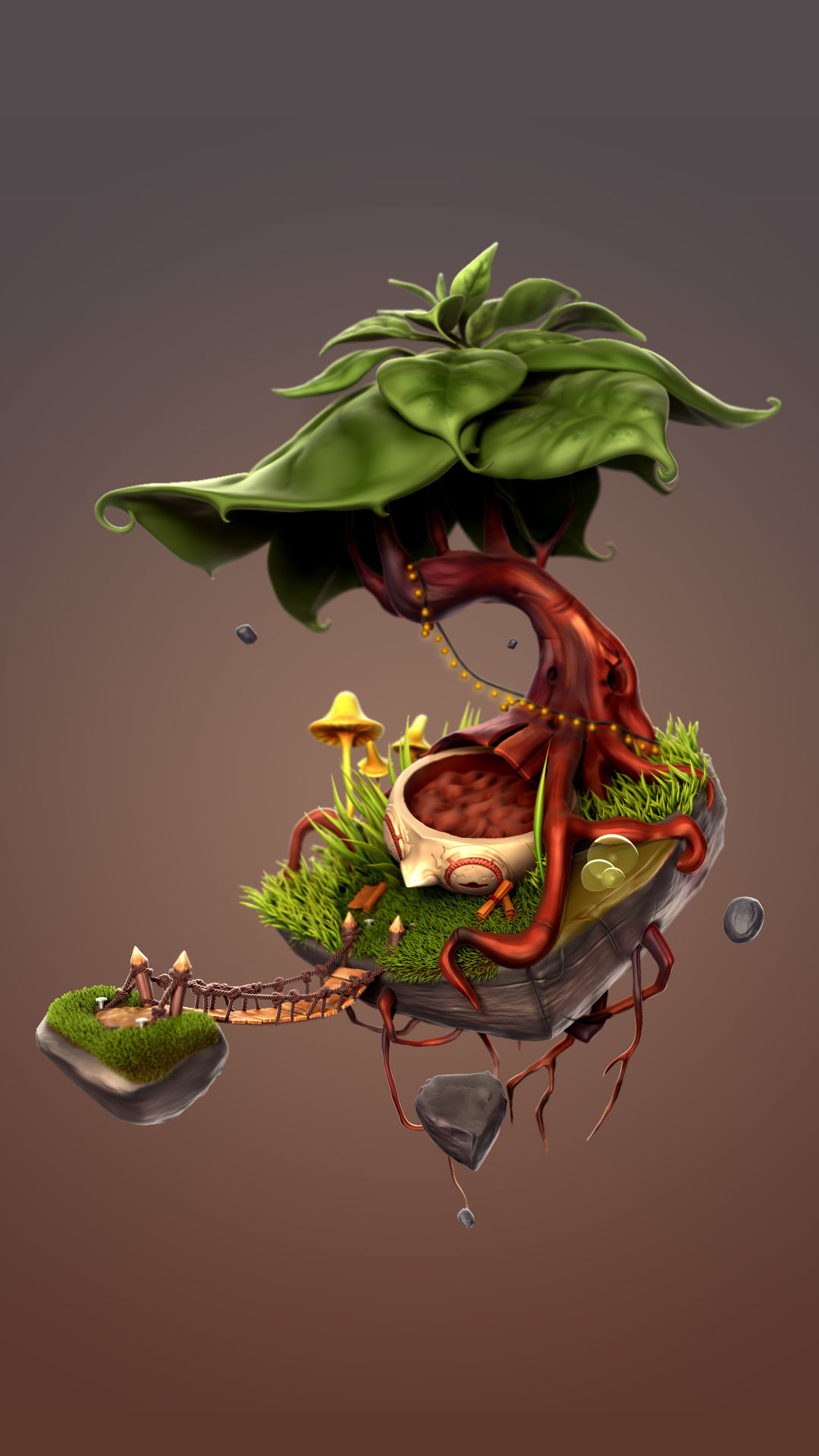ArtStation - Magic Brain - 3D Scene
