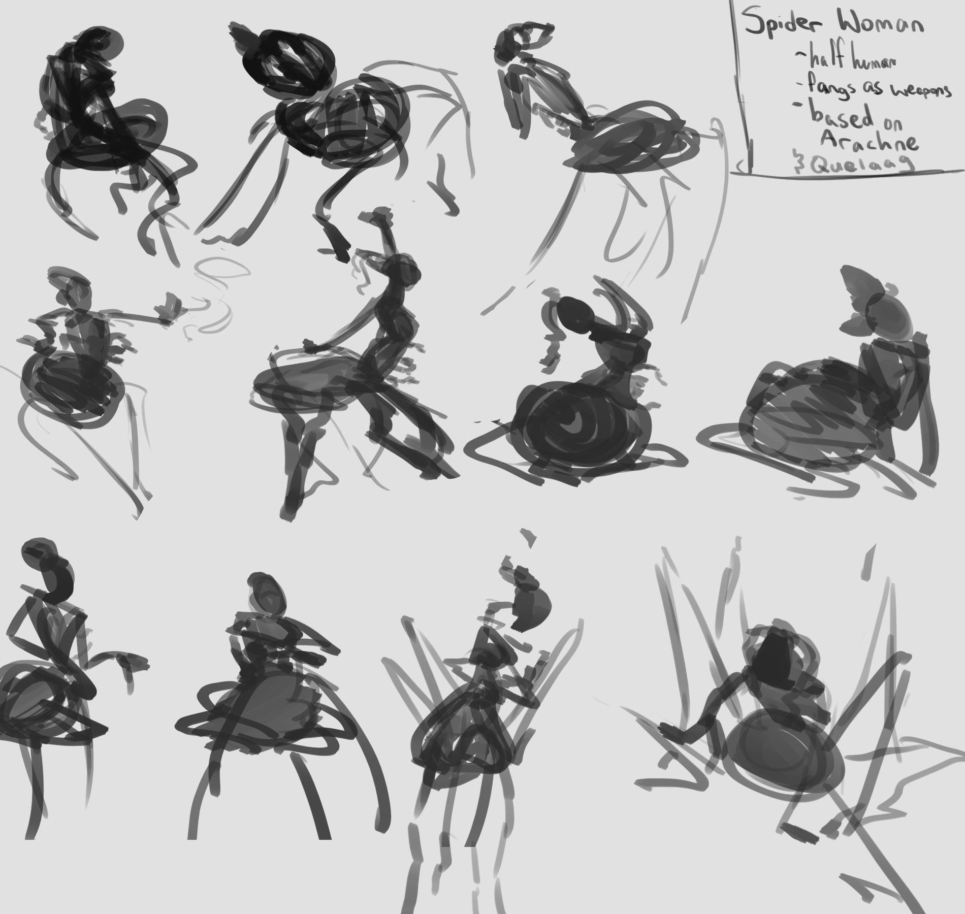 Half Woman Half Spider
