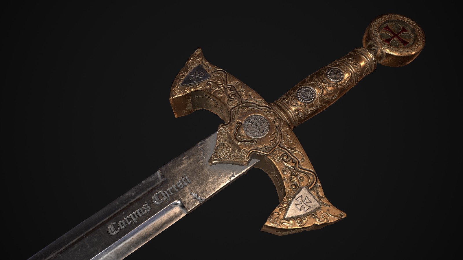 Knights Templar Sword