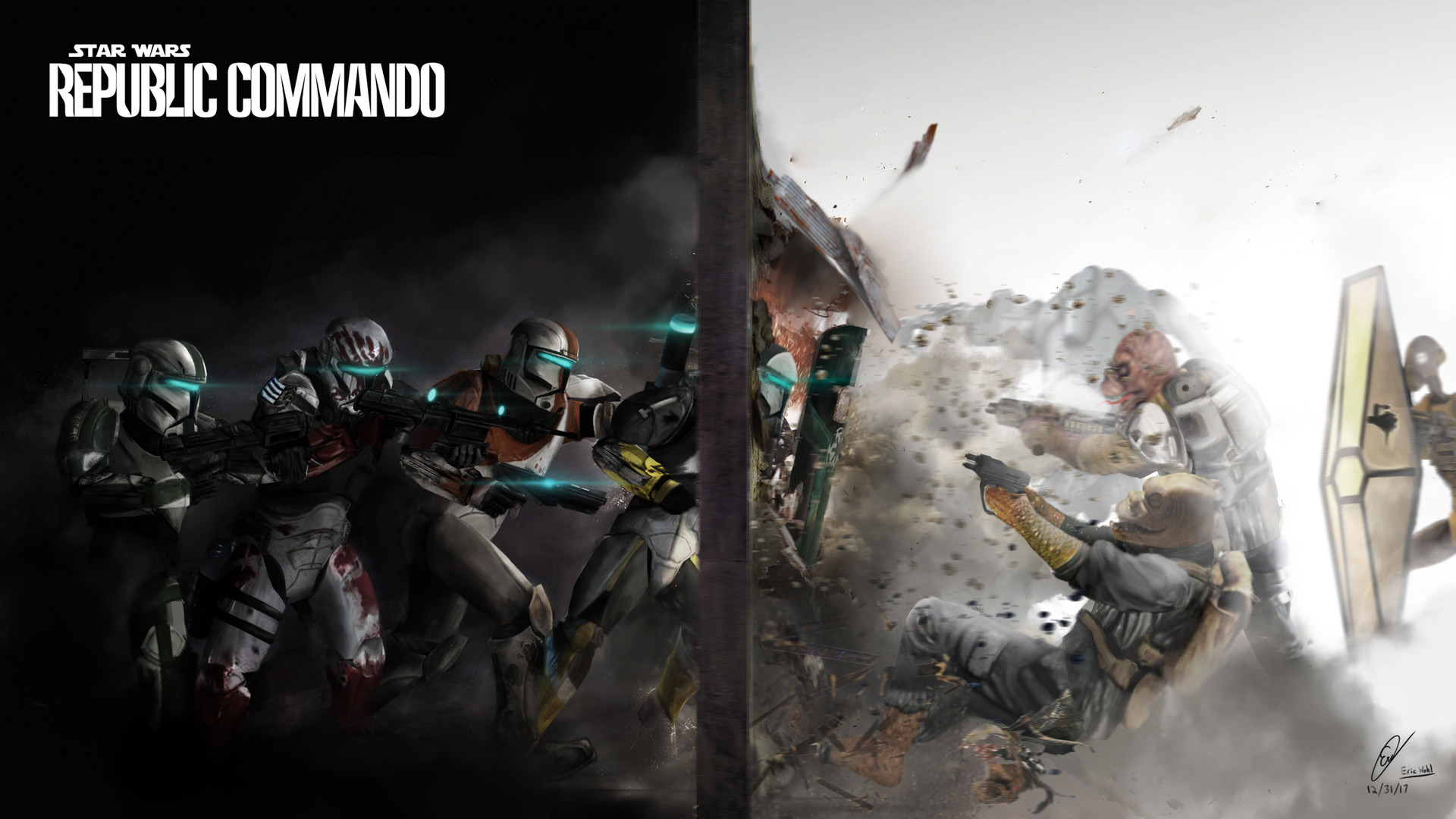 Artstation Republic Commando Reimagined Eric Wahl