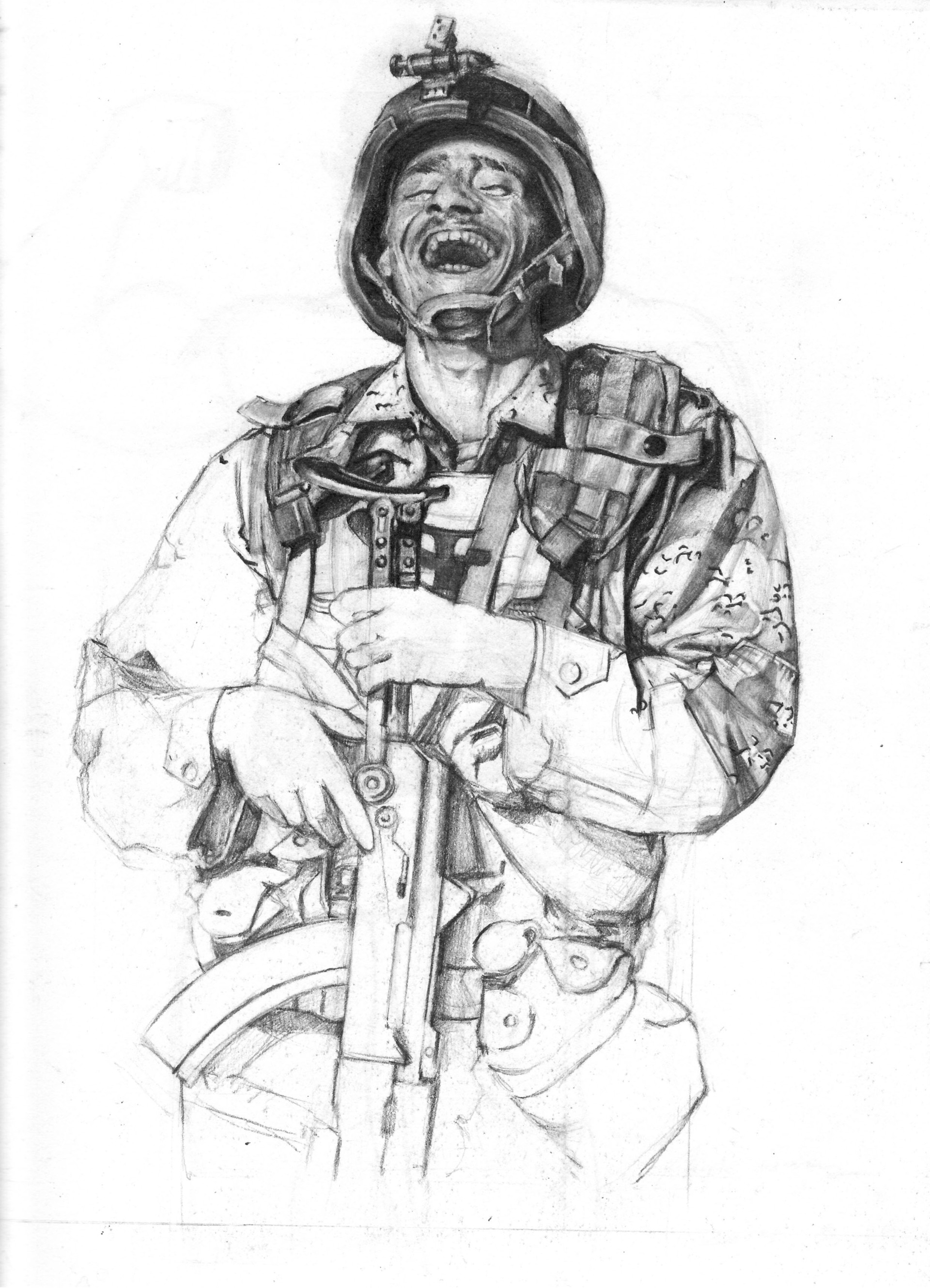 ArtStation - Afghan Soldier