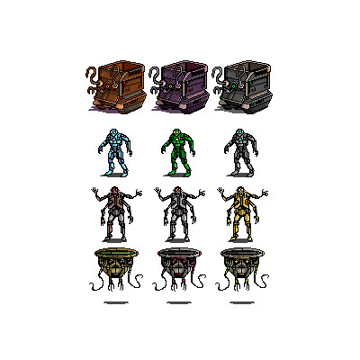 Artstation Sci Fi Token Sprite Sheet Project David Fitzgerald