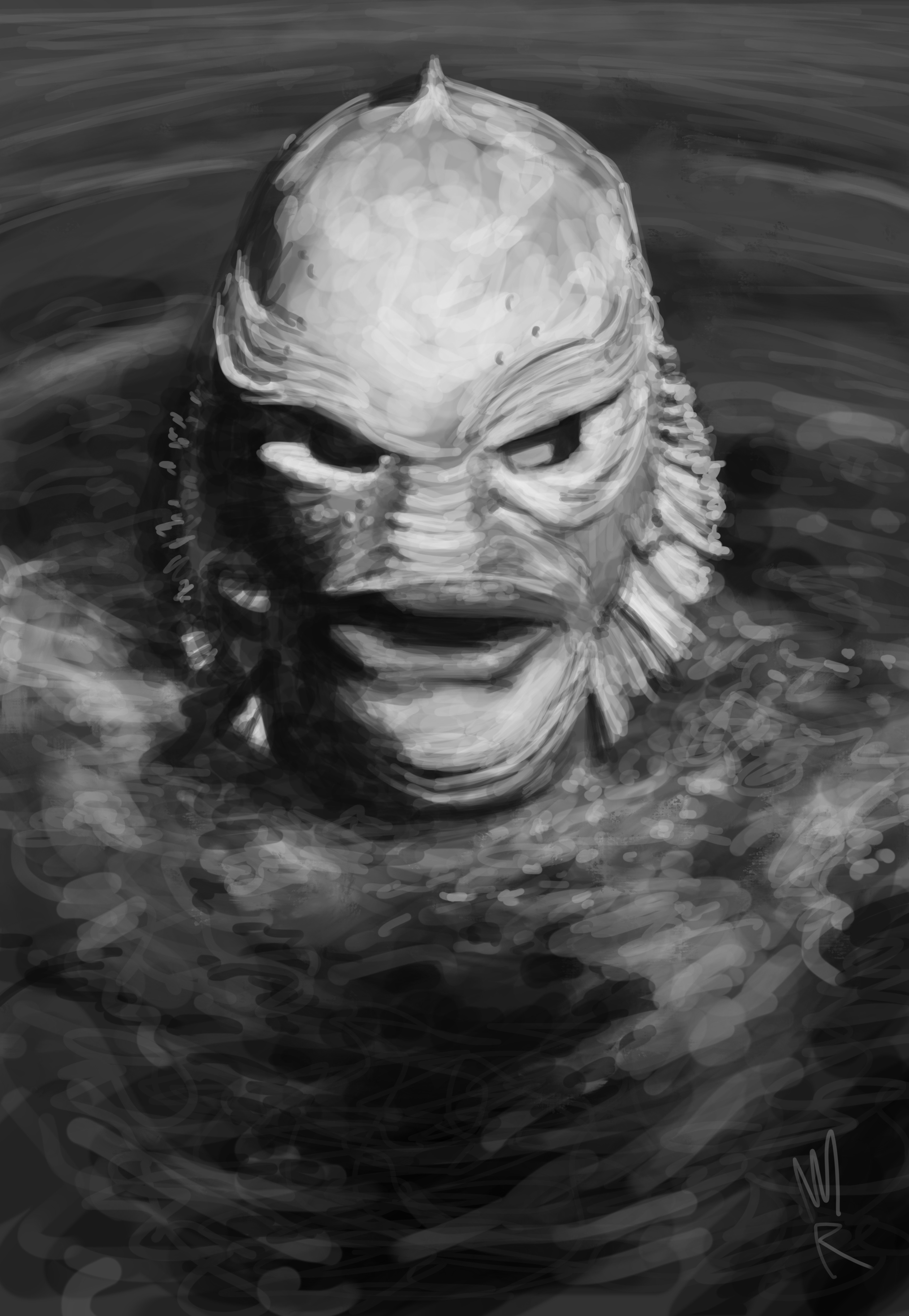 Artstation Creature From The Black Lagoon 1954 Marcos Raya Delgado Artstation Creature From The Black Lagoon 1954 Marcos Raya Delgado