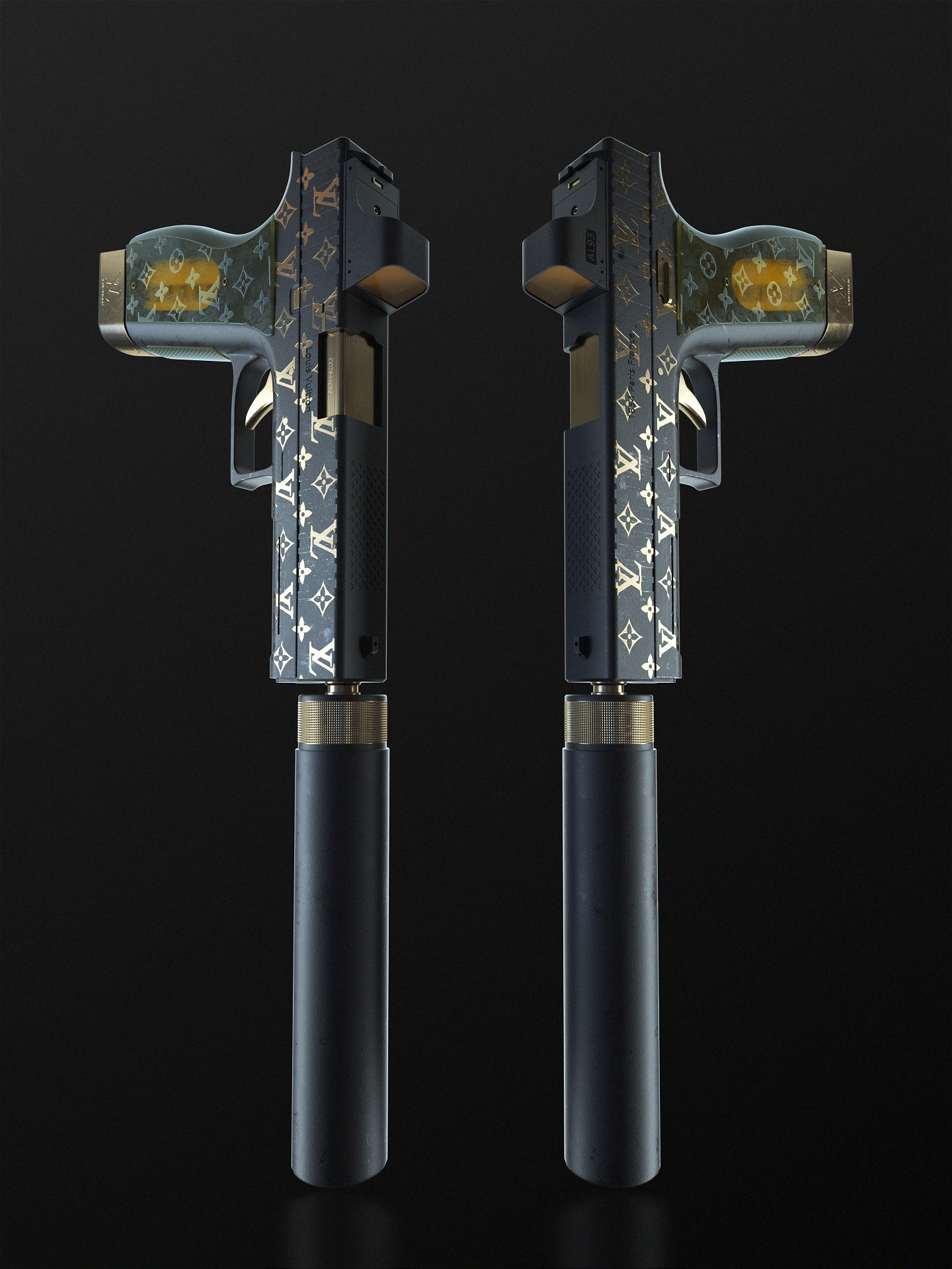 Artem Lebediev - Hypebeast gun (Louis Vuitton)
