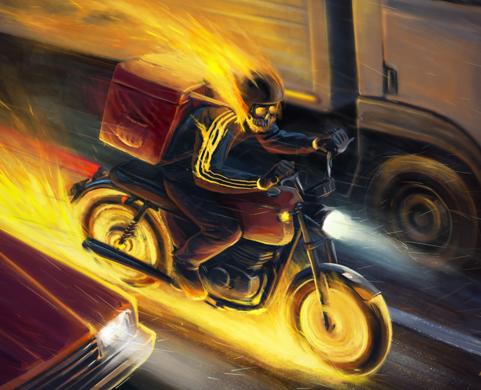Призрачный гонщик. Гонщик арт. Ghost Rider мотоциклист. Призрачный гонщик на мотоцикле арты.