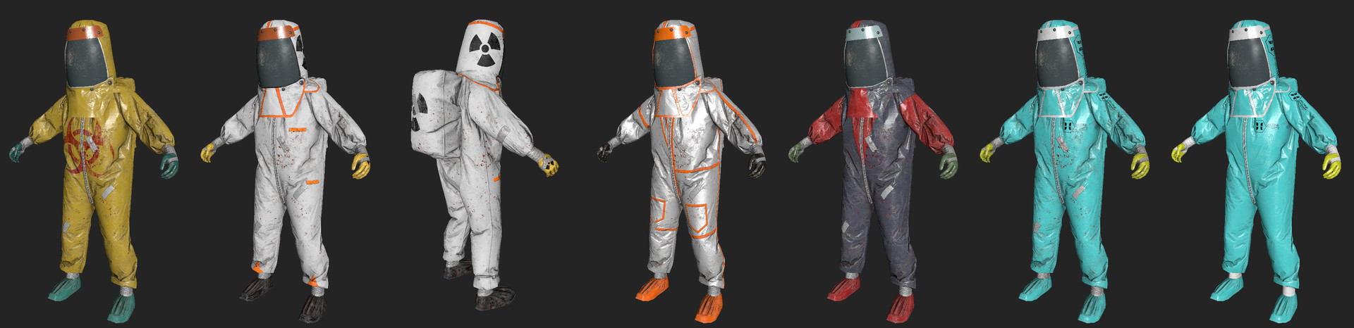 Artstation Killing Floor 2 Hazmat Suits Cardboard Armor Andrew Quintiliani