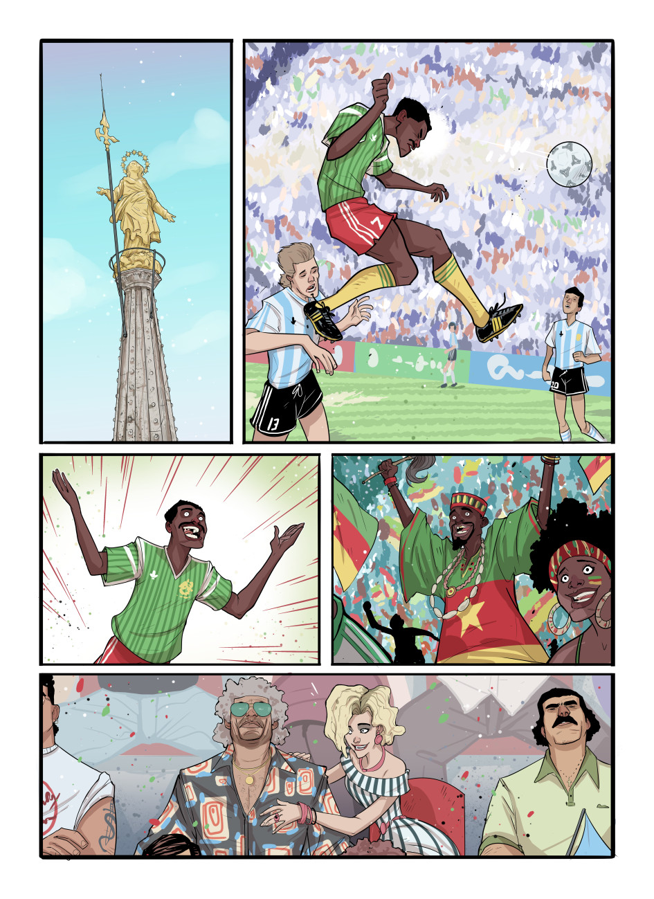 Artstation Un Estate Italiana Graphic Novel Panini Comics