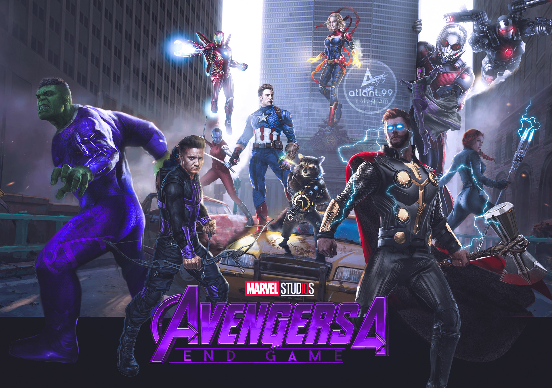 ArtStation - Avengers: End Game