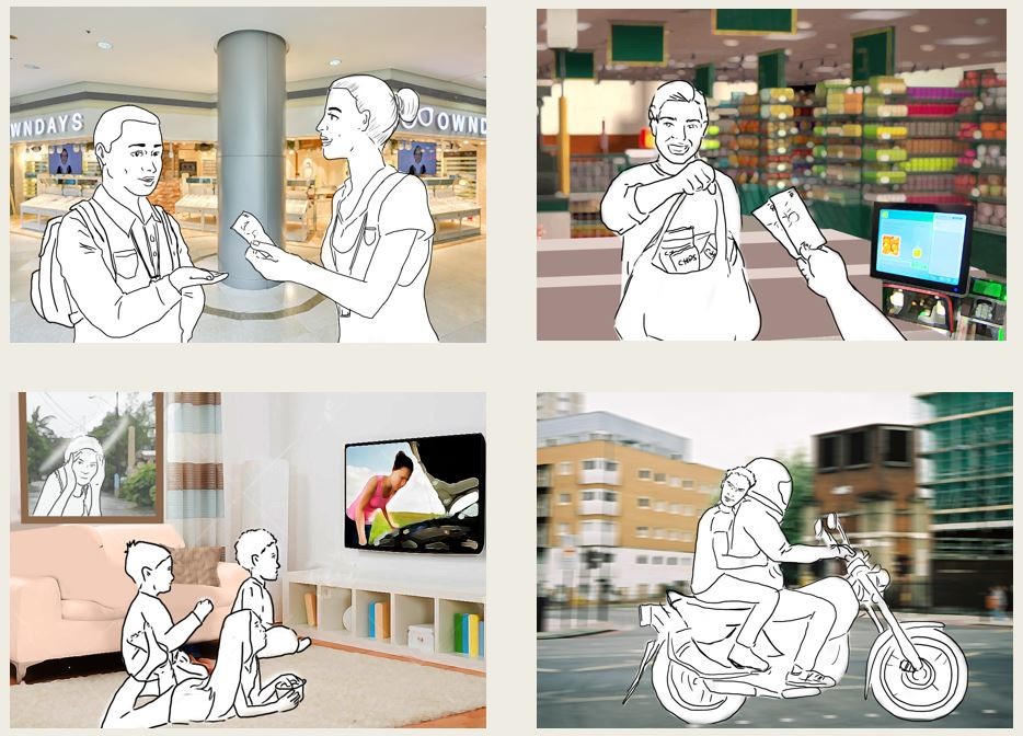 Storyboard Sample Illustrations