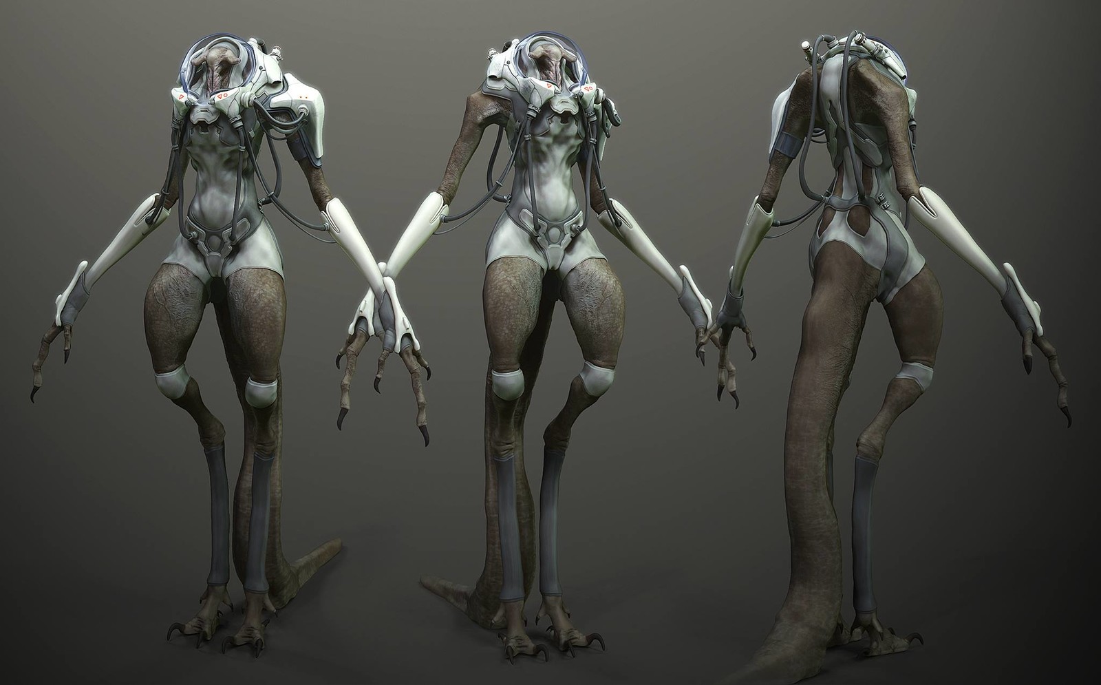 Topless Alien