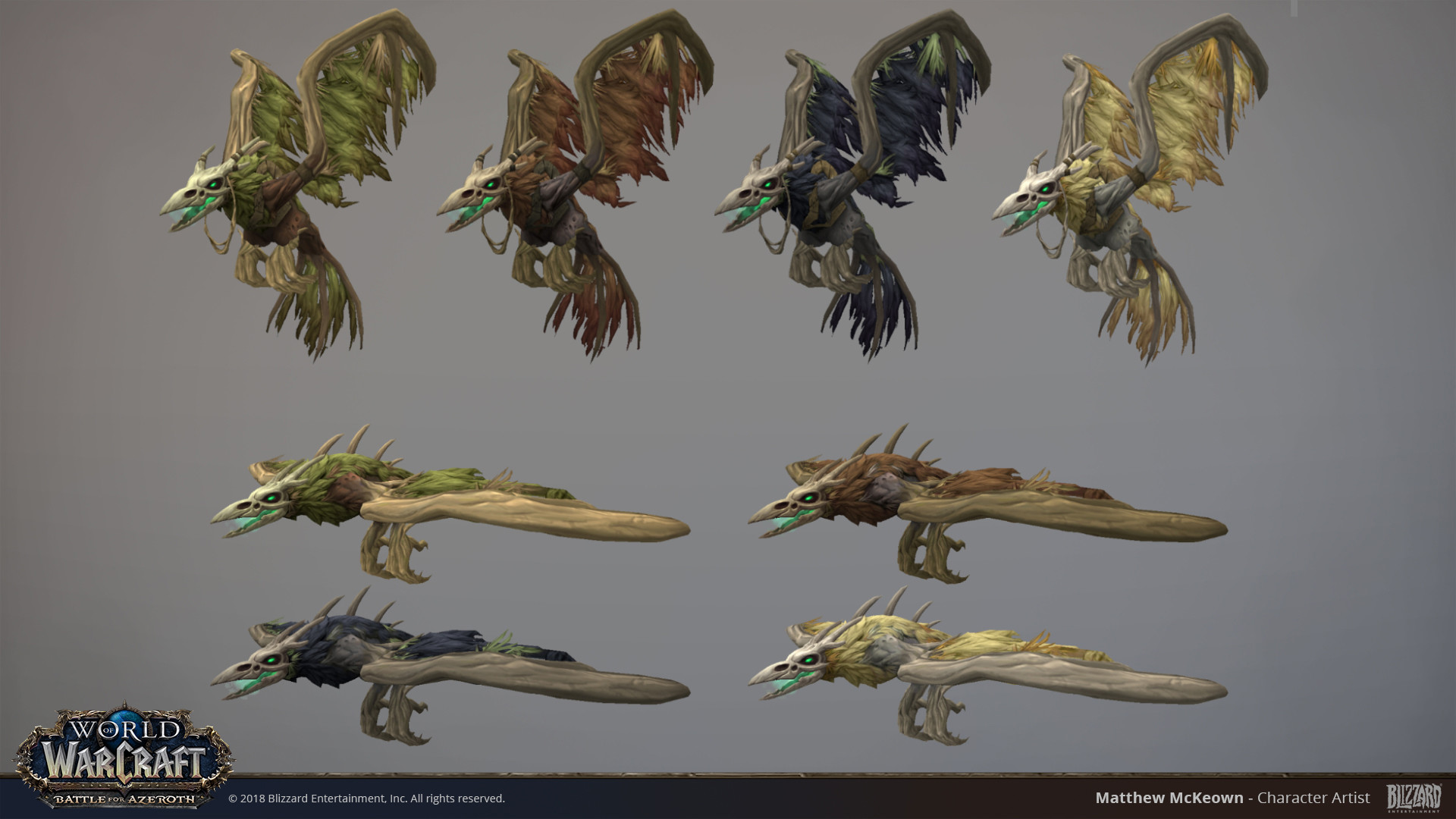 Artstation World Of Warcraft Kul Tiran Flight Form Matthew