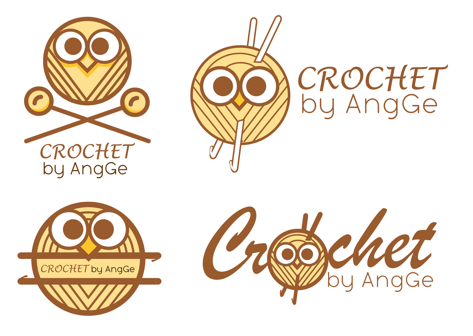 Crochet logo design