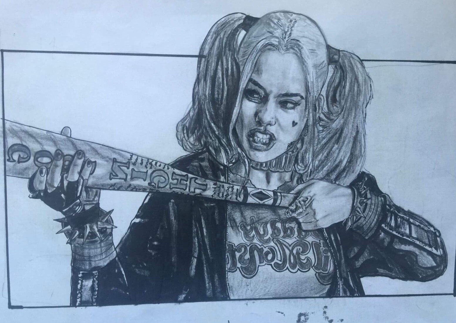 Drawing Harley Quinn Thank You for 3k Subscribers  YouTube